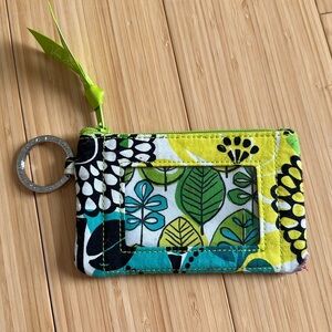 Vera Bradley keychain wallet